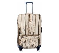 Fbghhty Copertura universale per valigie da viaggio, elastica, lavabile, per stalla e porta, protezione per bagagli, Nero , L