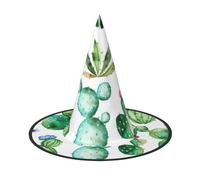 FBGHHTY Copricapo tropicale con cactus e fiori, per adulti, per feste in casa, carnevale, cosplay, feste