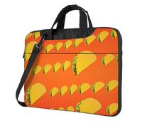 FBGHHTY Il computer portatile funzionale della stampa divertente del modello dell'alimento insacca la borsa sveglia e leggera del computer portatile per, Nero , 13 inch