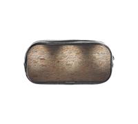 Fbghhty Lights hit The Brick Wall Print Studenti Ragazzi Ragazze Trasparente Astuccio Cancelleria Organizer Forniture