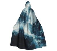 FBGHHTY Mantello con cappuccio con stampa "Within The Tides - Mantello con cappuccio per carnevale, cosplay, festival, celebrazioni all'aperto