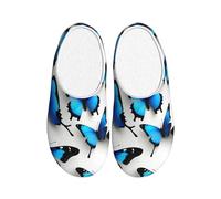 FBGHHTY molte farfalle blu Stampa Casa Pantofole per gli uomini e le donne versatile Elegante TPR Sole Indoor Outdoor scarpe