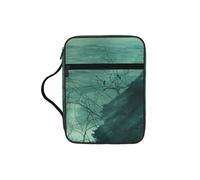 FBGHHTY The Sea Witch Inspired Print Soft Bible Storage Bag Scripture Holder impermeabile per culto viaggio devozionale