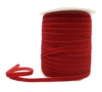 FBHDKJNFG 2 Nastri in Velluto Multicolore da 6-38 mm for Decorazioni di Nozze Fai da Te, Confezioni Regalo, Fiocchi for Capelli(Color 6,6mm)