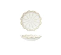 FBHDKJNFG Ciotoline in ceramica per salse 4.5 inch Ceramic Tray For Refreshments Spice Dessert And Sauce Multicolor(A White)