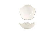 FBHDKJNFG Ciotoline in ceramica per salse 4.5 inch Ceramic Tray For Refreshments Spice Dessert And Sauce Multicolor(D White)