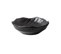 FBHDKJNFG Ciotoline in ceramica per salse Ceramic Sauce Dish Bowl Plate Multicolor For Hotel Salad Snack Cold Dish Tableware(Svart)