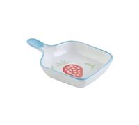 FBHDKJNFG Ciotoline in ceramica per salse Ceramic Soy Saucer And Dip Bowls Set With Handle For Vinegar Seasoning Multicolor(A)