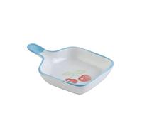 FBHDKJNFG Ciotoline in ceramica per salse Ceramic Soy Saucer And Dip Bowls Set With Handle For Vinegar Seasoning Multicolor(B)