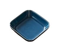 FBHDKJNFG Ciotoline in ceramica per salse Ceramic Square Salad Bowl Plate For Fruit Tea Living Room Seasoning Dipping Multicolor(Blauw)