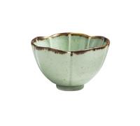 FBHDKJNFG Ciotoline in ceramica per salse Multicolor Ceramic Flower Shape Salad Seasoning Barbecue Dipping Bowls Plates(C)