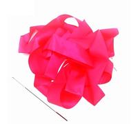 FBHDKJNFG Palestra con Nastro da Ballo, Nastro da Danza colorato 4M Streamer da Ginnastica Twirling Rod Stick Gym Arte Ritmica for Adatto a Danza Artistica Ginnastica(Rose Red)