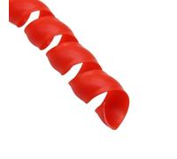 FBHDKJNFG Pulizia del Cavo, Spiral Cable Sleeve Multicolor ID 10-30mm Length 2-10m(Rood,ID 20mm 10 Meters)
