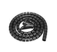 FBHDKJNFG Pulizia del Cavo, Spiral Cable Wrap 22mm-28mm Inside Diameter Flexible Wire Sleeve Line Organizer(28mm Inside Diameter)