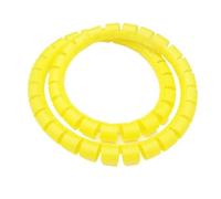 FBHDKJNFG Pulizia del Cavo, Spiral Wrap Cable Protector Multicolor 8mm/10mm ID 1 Meter/3 Meter(Geel,8MM 1 Meter)