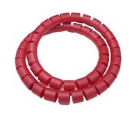 FBHDKJNFG Pulizia del Cavo, Spiral Wrap Cable Protector Multicolor 8mm/10mm ID 1 Meter/3 Meter(Rood,10MM 3 Meters)