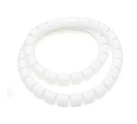 FBHDKJNFG Pulizia del Cavo, Spiral Wrap Cable Protector Multicolor 8mm/10mm ID 1 Meter/3 Meter(White,10MM 1 Meter)