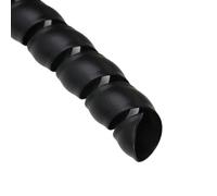FBHDKJNFG Pulizia del Cavo, Spiral Wrap Cable Sleeve Multicolor Multiple Sizes(Svart,ID 8mm 10 Meters)