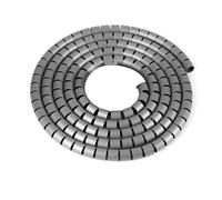 FBHDKJNFG Pulizia del Cavo, Spiral Wrap Cable Wire Protector Organizer 1 Meter Multicolor 8-42mm Inside Diameter(Gris,16mm Inside Diameter)
