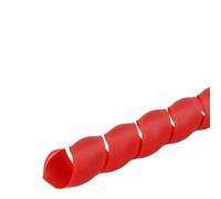 FBHDKJNFG Pulizia del Cavo, Spiral Wrap Cable Wire Protector Sleeve Organizer Multicolor ID 30-45mm(Rood,ID 40mm 2 Meters)