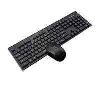 FBHDKJNFG Tastiera Meccanica Wireless, Tastiera Wireless Laptop Impermeabile Silenzioso con Combinazione di Mouse e Mouse
