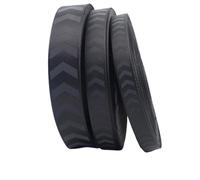 FBHDKJNFG Tessuto Riflettente, Rainbow Reflective Webbing Black Tape for Pet Collar Keychain Accessories Multiple Sizes(2cmx10meters)