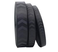 FBHDKJNFG Tessuto Riflettente, Rainbow Reflective Webbing Black Tape for Pet Collar Keychain Accessories Multiple Sizes(2cmx43.0meters)
