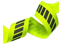 FBHDKJNFG Tessuto Riflettente, Reflective Twill Webbing Fabric Strips Ribbon for Sewing Crafts Multicolor 2cmx50yards(Groen)