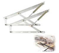 FBHFSUIEF 2 pezzi di ferramenta for mobili, molle a gas for letto, meccanismo idraulico for, kit sollevamento for con a(Wit,900mm)