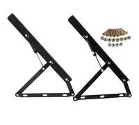 FBHFSUIEF Asta idraulica di sicurezza for il fermo del coperchio con molla a gas e ammortizzatore, doppi anelli tenuta, tubo in acciaio precisione(Black,150cm/59in)