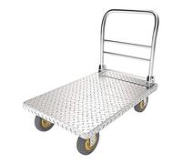 FBHFSUIEF Carrello con pianale mobile for scantinati di magazzini, facile da trasportare(60 fire)