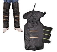 FBHFSUIEF Cinghie regolabili antivento e resistenti al freddo, ganci anti-caduta, 1 paio di ginocchiere, cinghie adesive lunghe(Long Adjustment Buckle)