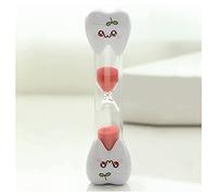 FBHFSUIEF Clessidra con Timer for spazzolino da Denti e Smiley, Clessidra Multicolore 3/5 Minuti, Orologio(Pink)