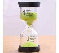 FBHFSUIEF Clessidra in plastica, Clessidra Colorata, da 1/3/5/10/15/30/45 Minuti(Blue)