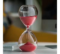 FBHFSUIEF Clessidra Timer Trasparente Decorazione da Scrivania for Natale e Nascita(Purple)