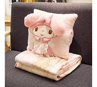 FBHFSUIEF Cuscini 2 in 1, coperta da viaggio, in, cuscino, trapunta calda for le mani e for dormire