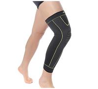 FBHFSUIEF Fascia elastica gialla-verde for allungare le ginocchia, fascia antiscivolo for compressione delle gambe(General no bandage)