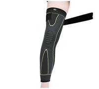 FBHFSUIEF Fascia elastica gialla-verde for allungare le ginocchia, fascia antiscivolo for compressione delle gambe(XXL nonslip bandage)