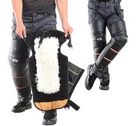 FBHFSUIEF Ginocchiere protettive, caldi leggings, coprigambe for uomo e donna(A,Long wool)