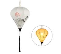 FBHFSUIEF Lanterne Cinesi Rosse, Grandi Lanterne squisite, Decorazioni Creative a Forma di Goccia d'Acqua for Il Capodanno Cinese, Festa di Primavera(White,60#)