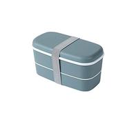 FBHFSUIEF Lunch box a 2 strati riscaldabile a microonde, lunch a prova di perdite con scomparto, contenitore for alimenti isolato, Wi-Fi(Green)