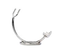 FBHFSUIEF Porta rasoio Pratici supporti for pennelli da uomo, porta barba color cromo moda, set di dritti in lega zinco maschio