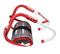 FBHFSUIEF Scala di Sicurezza for Bambini con Finestra Retrattile Portatile Emergenza da 2 a 6 Metri/4 m/13 Piedi(4M/13Ft)