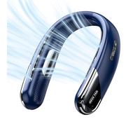 FBHFSUIEF Ventilatore indossabile con soffiaggio di aria fredda, raffreddatore for il collo, regolabile, a mani libere, ricaricabile, regalo
