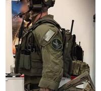Fbi Servare Vitas Hostage Rescue Team Hrt Cnt Kandahar Tdy + Non-Ir US Bandiera