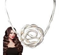 Fbinys Bendable Snake Necklace - Flexible Snake Chain Jewelry, Cool Costume Accessory, Bendable Necklace for Family, Friends, Valentine’s Day, Unique Gift, Stylish Statement Piece