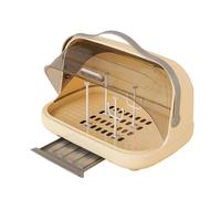 Fbinys Bottle Drying Rack, Organized Feeding Accessories Stand, Dust-Resistant Holder for Nursing Bottles, Nipples, and Pump Components, Compact Kitchen, Dining, Living, Bedroom and Travel Storage