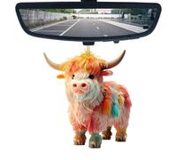 Fbinys Ciondolo per auto per specchietto retrovisore, a forma di , in acrilico 2D