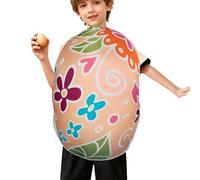 Fbinys Easter Egg Cosplay - Easter Egg Costume, Theme Party Dress Up, Role Play Outfit, Themed Party Stage Performance Gathering, Fun Costume with Fabric Material, Ideal Present Gift