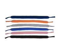 Fbinys Eye Glass Straps, 6-Pack Adjustable Glasses Holders, Glasses Retainer, Neck Retainers for Travel, Pool, Water Sports, Cycling, and Outdoor Activities, 15.75 inches